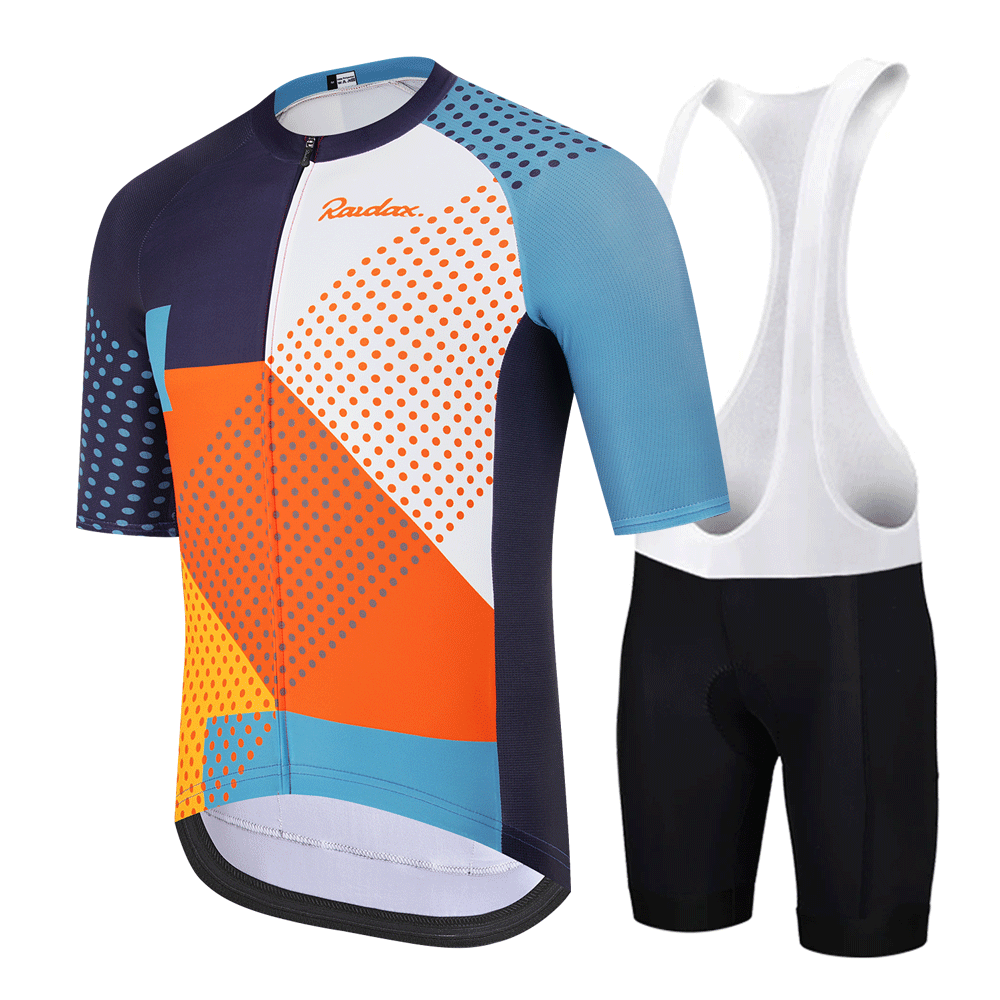 Cycling Commuter Clothing - RAUDAX Męski Zestaw Kolarski Koszulka Rowerowa