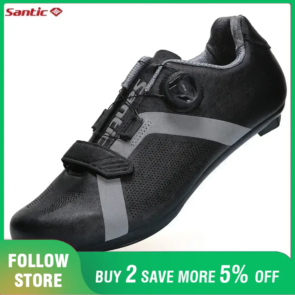 Cycling Commuter Shoes - Santic buty rowerowe z zamkiem pasują