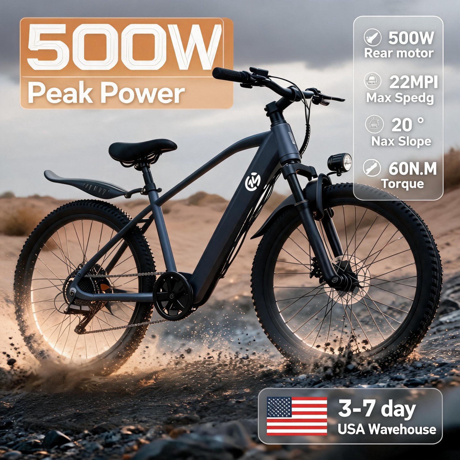 Cycling Commuting - Cyber Monday: rower elektryczny terenowy, rower