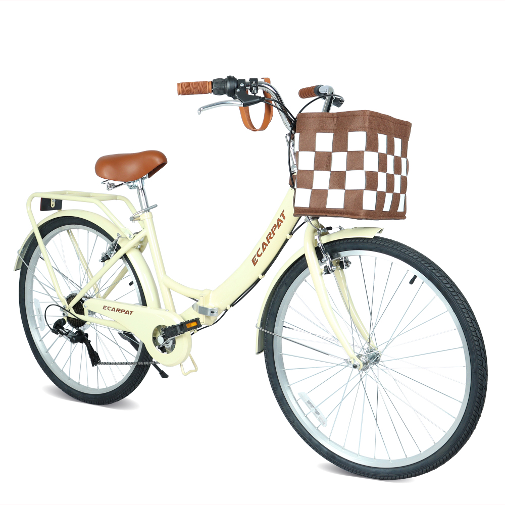 Commuting With Bike - Rower miejski składany A26285B, 26 cali,