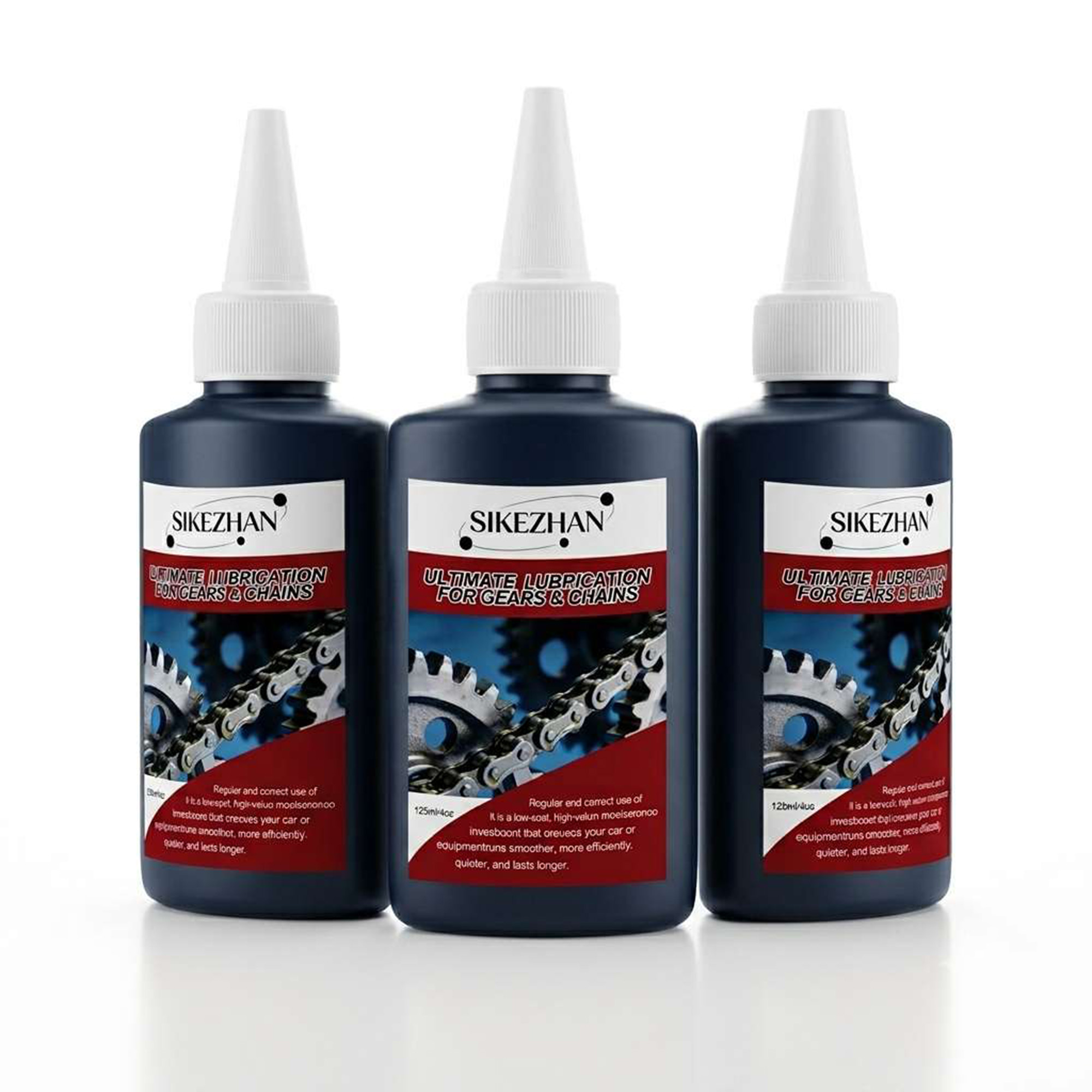 Grease Waterproof Bike - 125ml Olej do łańcucha rowerowego, suchy,
