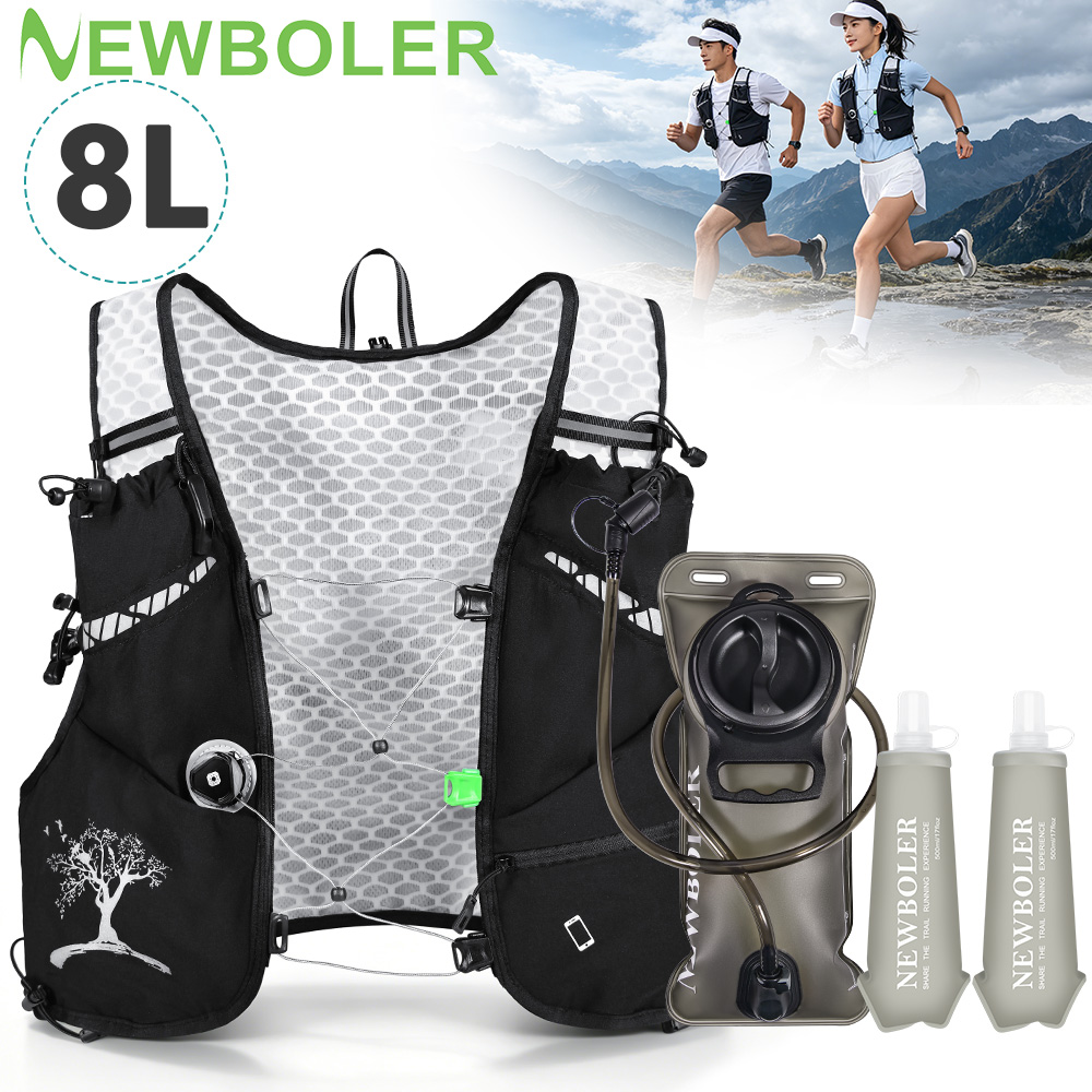 Cycling Commute Backpack - Nowy plecak do biegania trailowego 8L