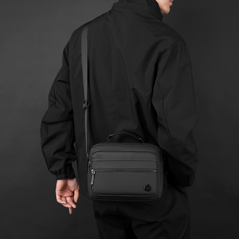 Cycling Commute Essentials - Lekka nylonowa torba crossbody dla mężczyzn