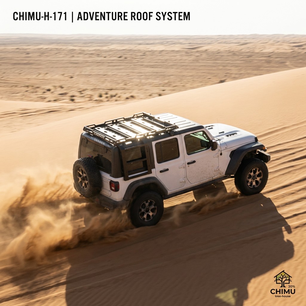 Cargo Rack Aluminum - 【CHIMU HOME】 Platforma bagażowa na dach