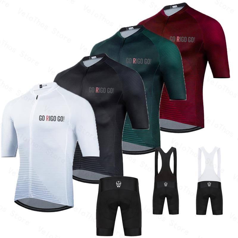 Cycling Commuter Shorts - Zestaw kolarski Go Rigo Go: Koszulka