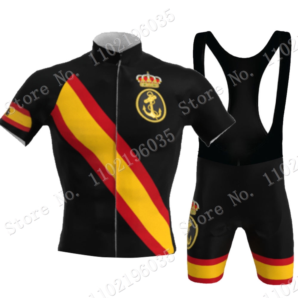 Cycling Commuter Clothing - Czarna Armada Espana 2023 zestaw koszulek