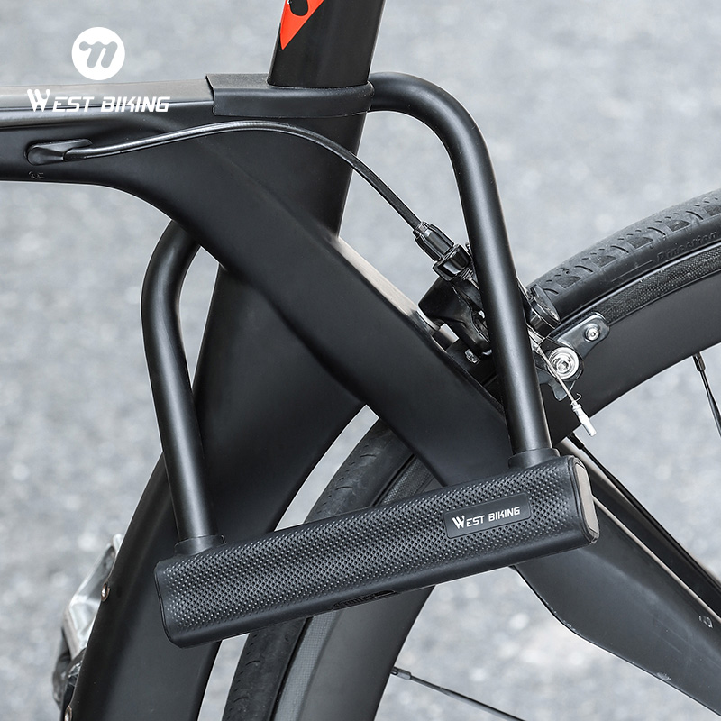U Lock Heavy Duty - Zamek U-Lock WEST BIKING do rowerów