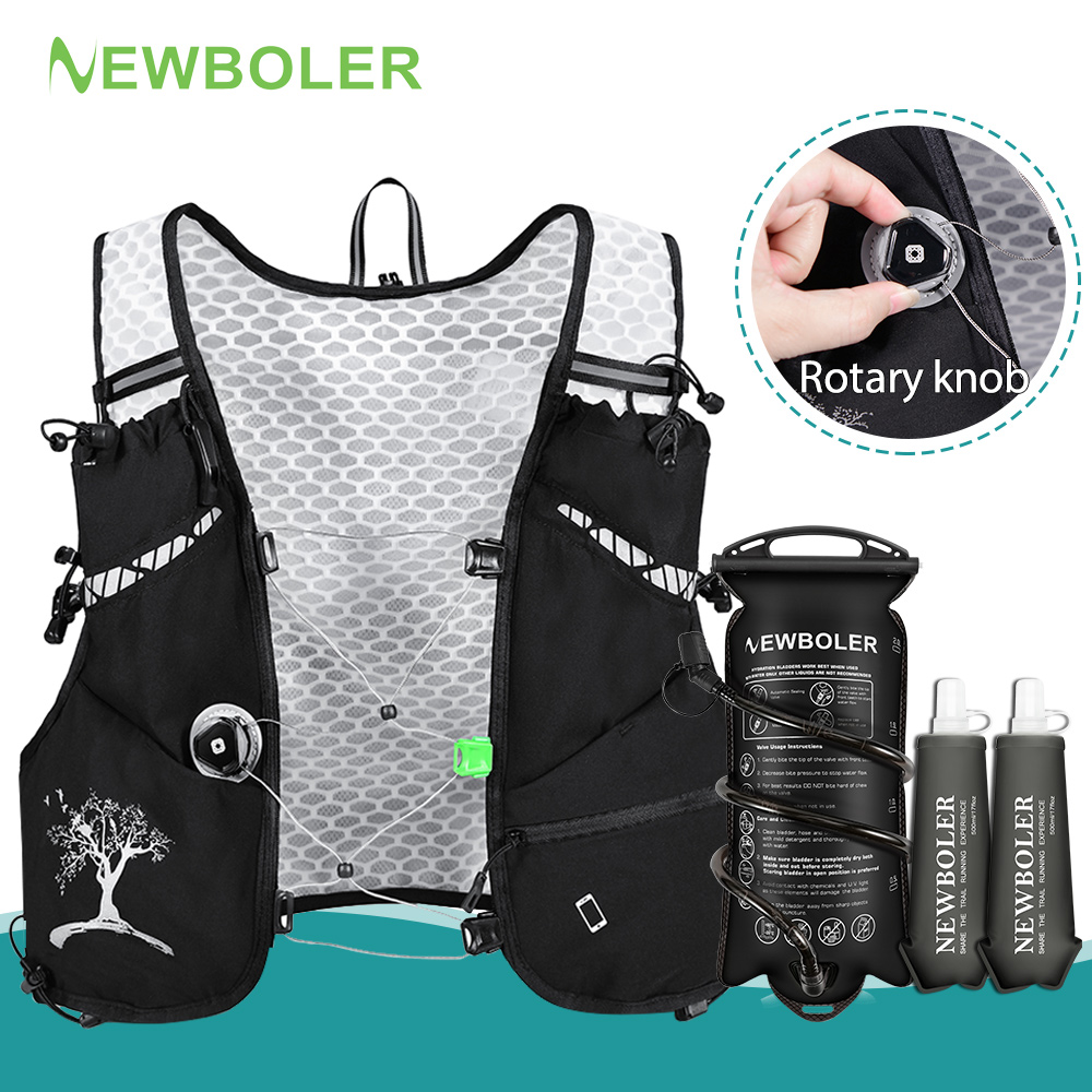 Cycling Commute Backpack - Plecak do biegania NEWBOLER 8L, ultralekki,