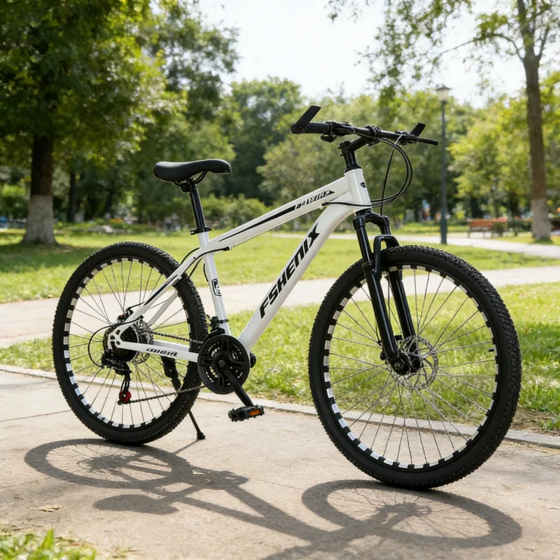 Cycling Commute Gear - Rower górski Snow White Spoke Wheel,