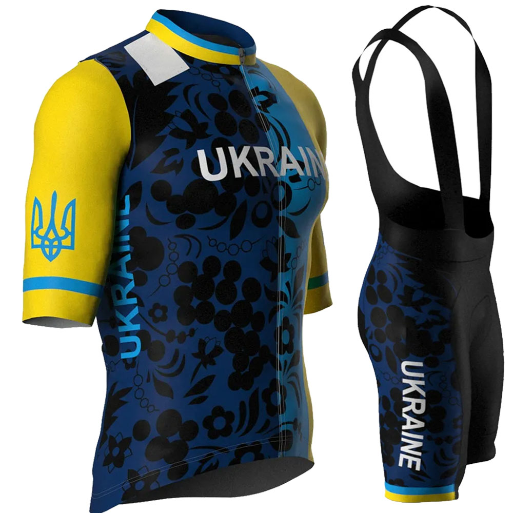 Cycling Commuter Clothing - Zestaw kolarski reprezentacji Ukrainy 2026, letnia