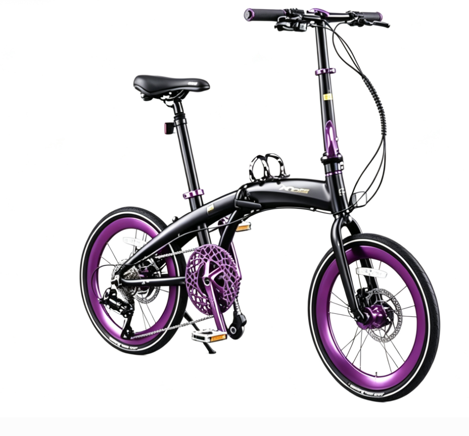 Rower miejski składany z alumi – Commuting With Bike recenzja i cena