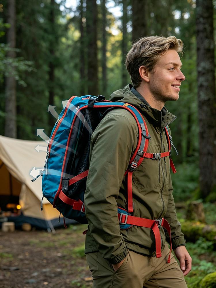Wentylacja plecaka Poduszka Re – Cycling Commute Backpack recenzja i cena