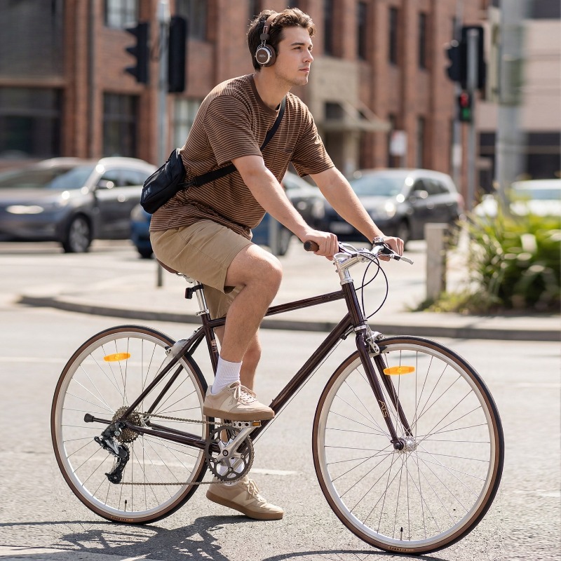 Rower szosowy z płaskimi kiero – Cycling Commute Speed recenzja i cena