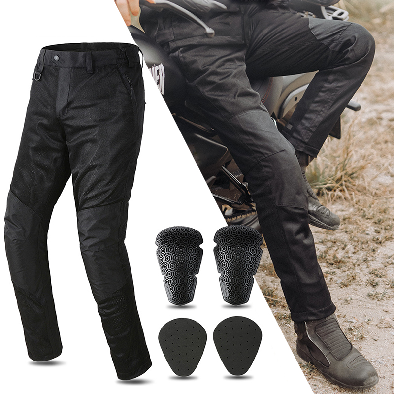 Letnie siatkowe spodnie motocy – Cycling Commuter Trousers recenzja i cena