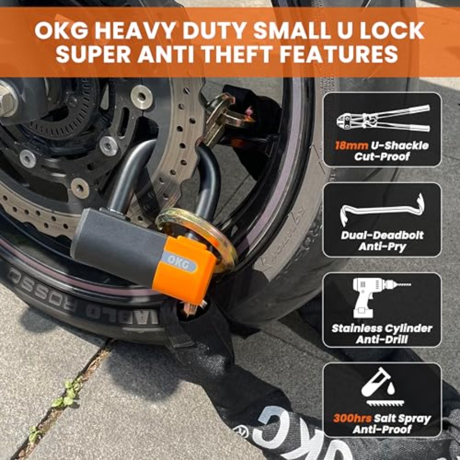 Zamek U OKG Heavy Duty Small,  – U Lock Heavy Duty recenzja i cena