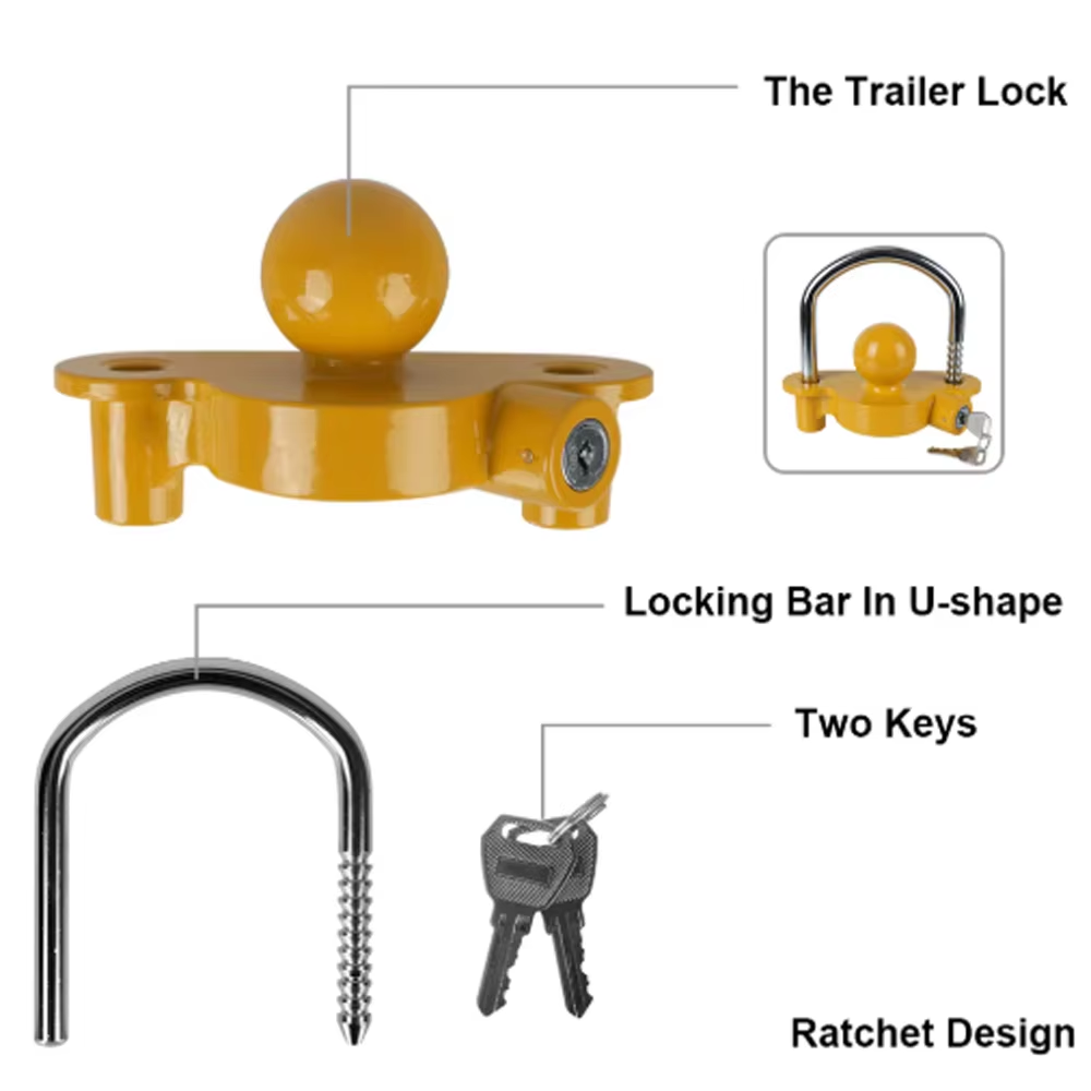 Zamek do przyczepki ciężarowej – U Lock Heavy Duty recenzja i cena