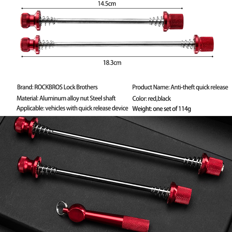 ROCKBROS Bike Quick Release Bi – Dynamo Hub Front recenzja i cena