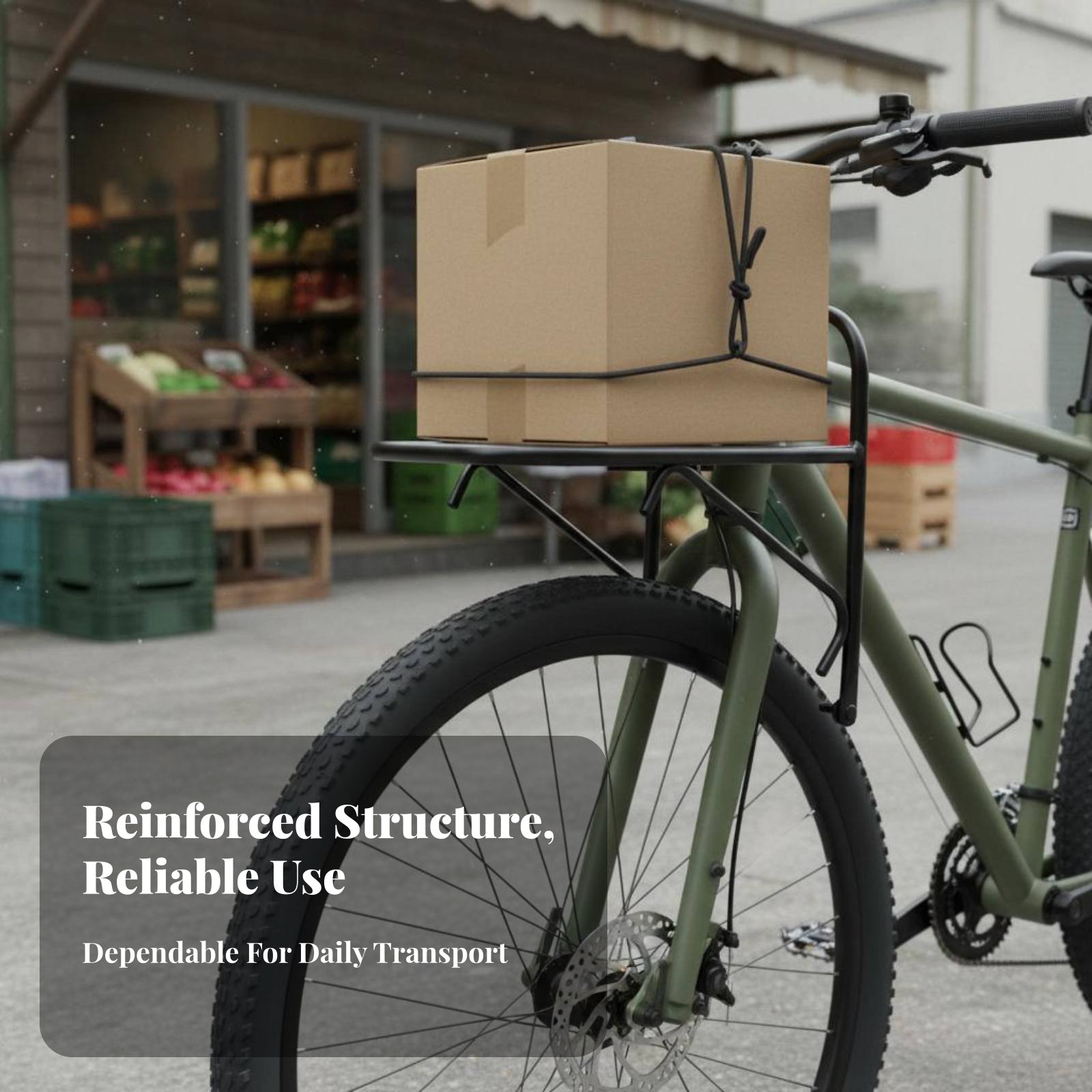 Przedni bagażnik rowerowy ze s – Cargo Rack Aluminum recenzja i cena