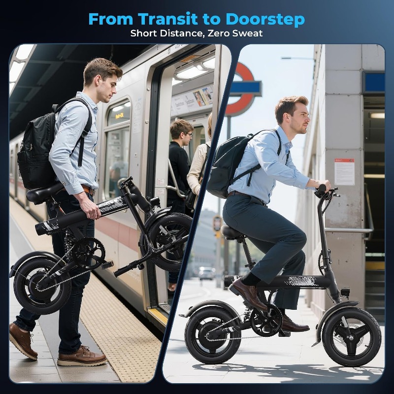 Mini składany rower elektryczn – Commuting With Bike recenzja i cena