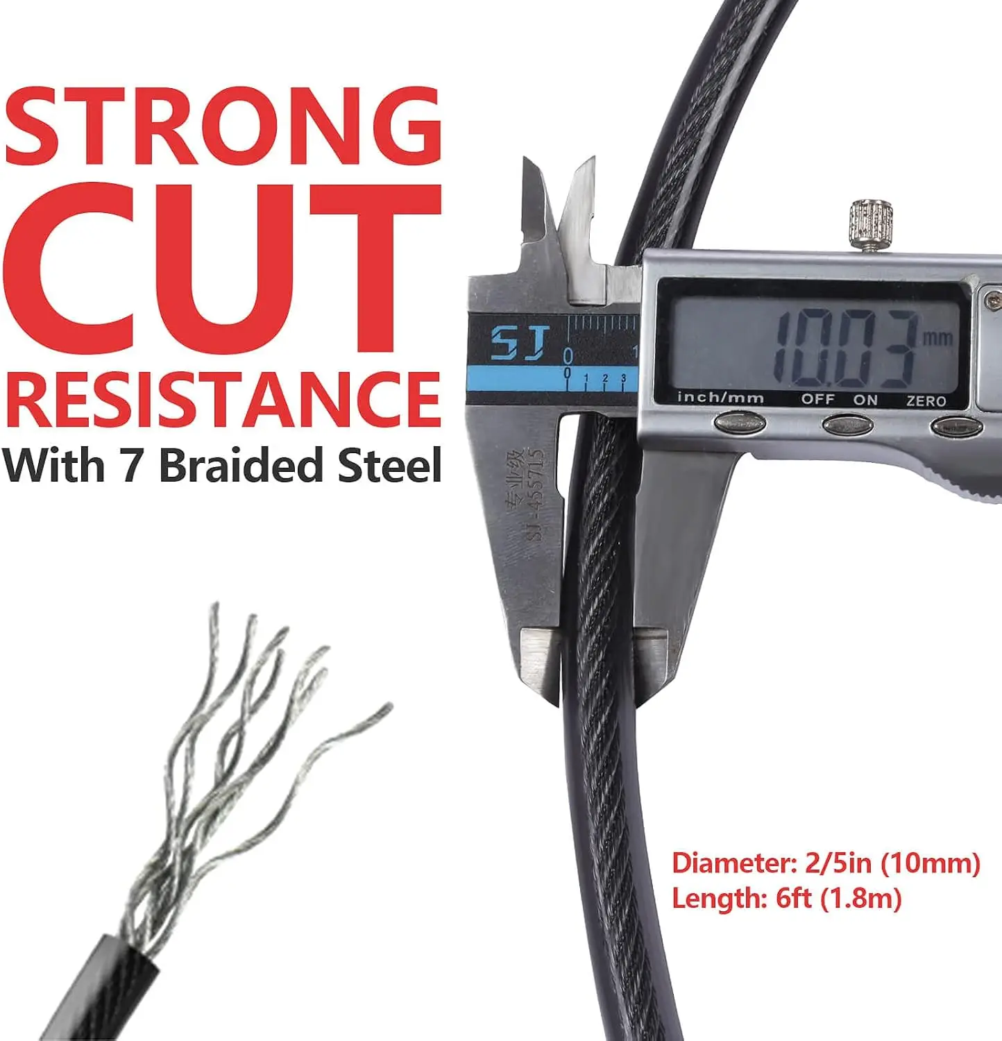 DELSWIN Stalowy Kabel Zabezpie – U Lock Heavy Duty recenzja i cena