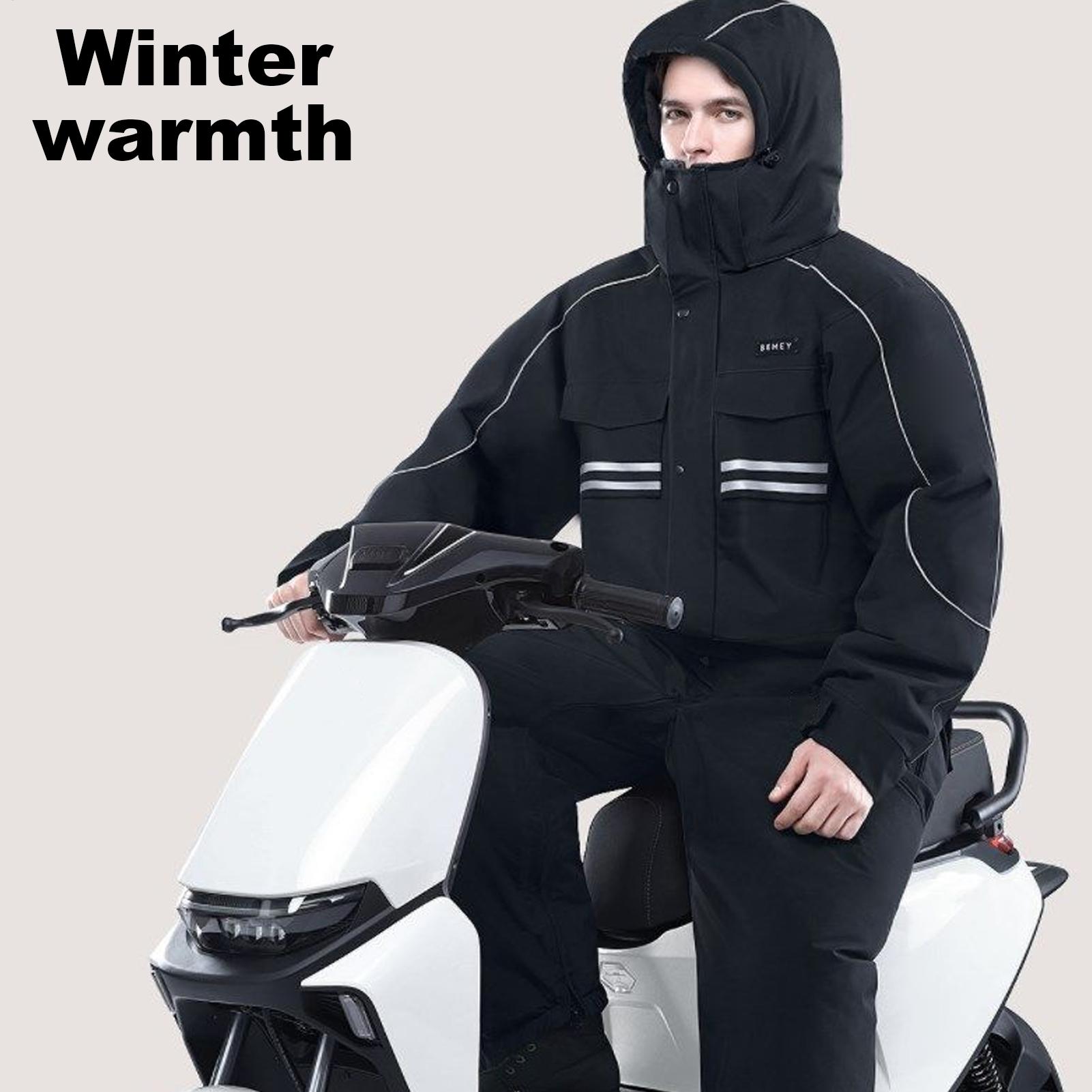 Kurtka motocyklowa zimowa z 4  – Cycling Commute Clothes recenzja i cena