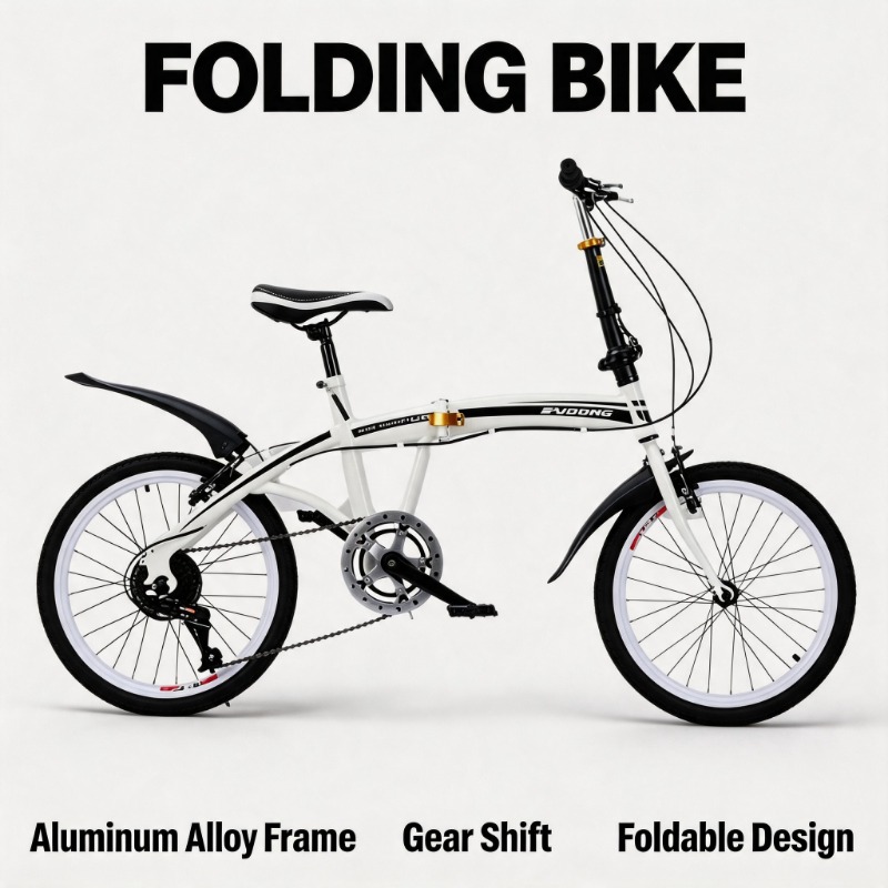 Rower składany 20 cali - Kompa – Commuting With Bike recenzja i cena