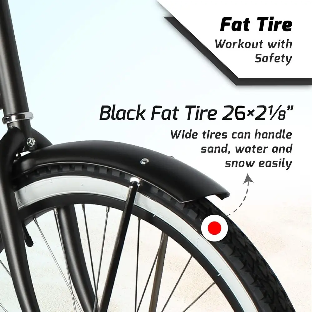 Rower miejski hybrydowy 26 cal – Cycling Commute Speed recenzja i cena