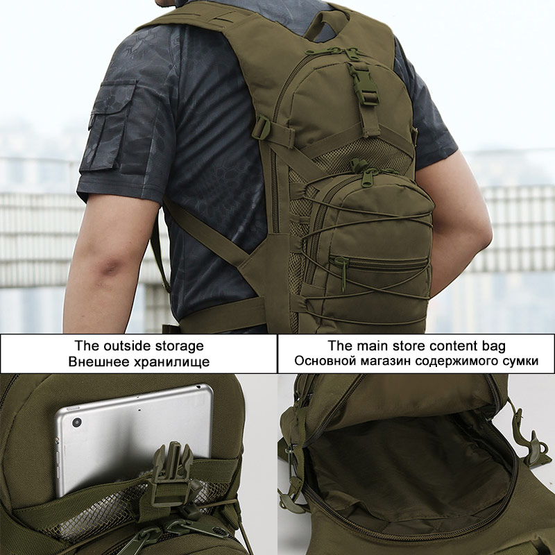 15L Molle plecak taktyczny ple – Cycling Commute Backpack recenzja i cena