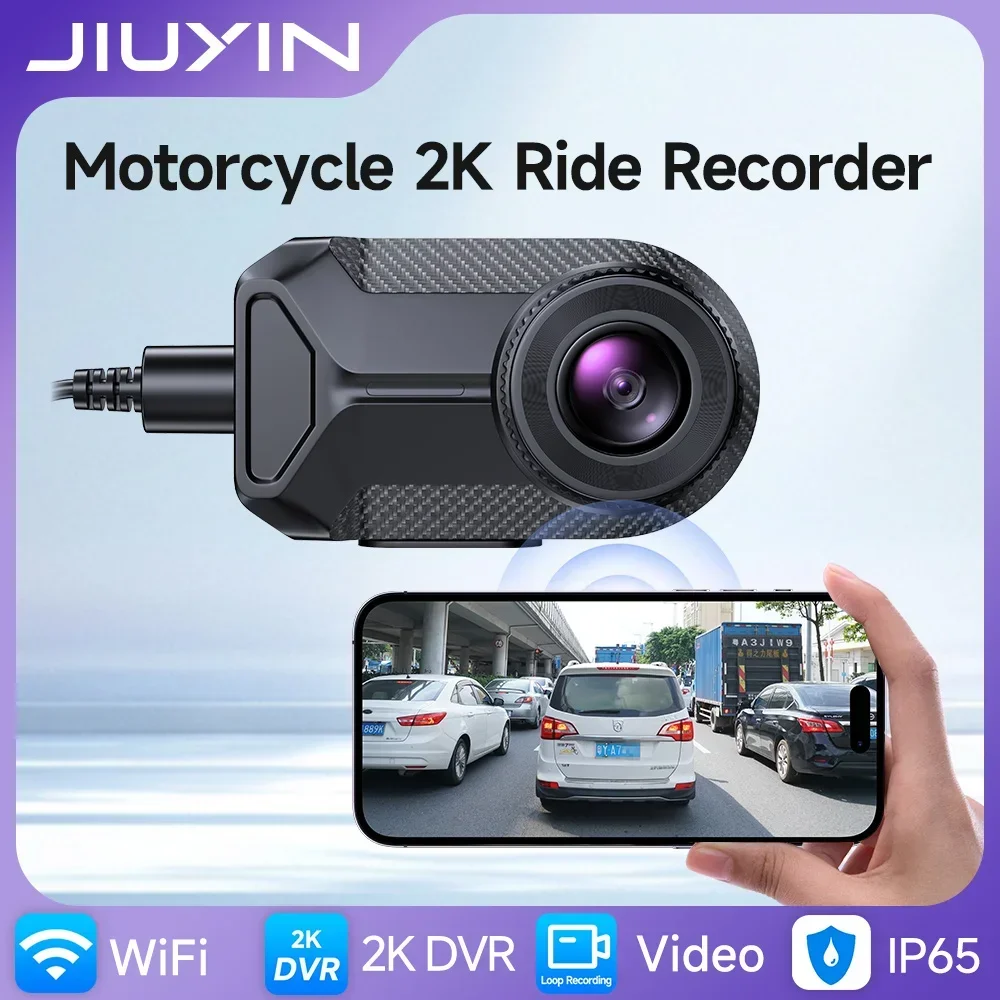 JIUYIN 2K HD WiFi Kamera Motoc – Cycling Loop recenzja i cena
