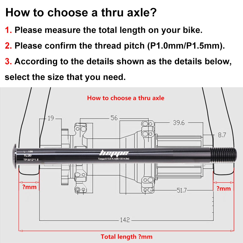 HEPPE MTB Road Bike Thru Axle  – Dynamo Hub Front recenzja i cena