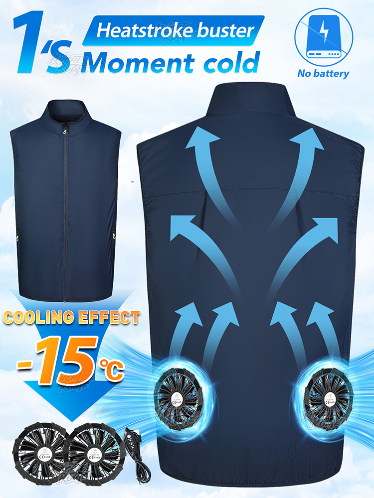 Kamizelka z wentylatorem, chło – Cycling Commute Clothes recenzja i cena