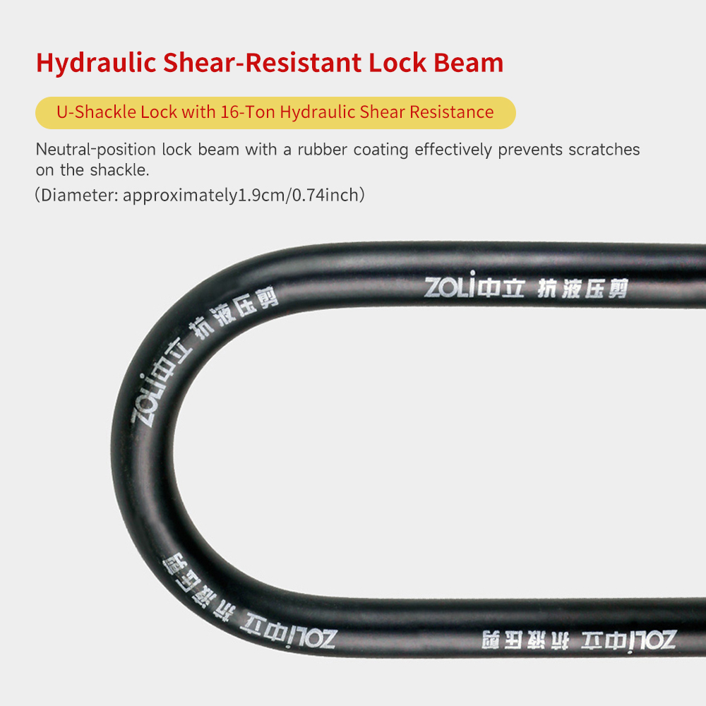 ZOLI U-Lock Zamek rowerowy, wy – U Lock Heavy Duty recenzja i cena